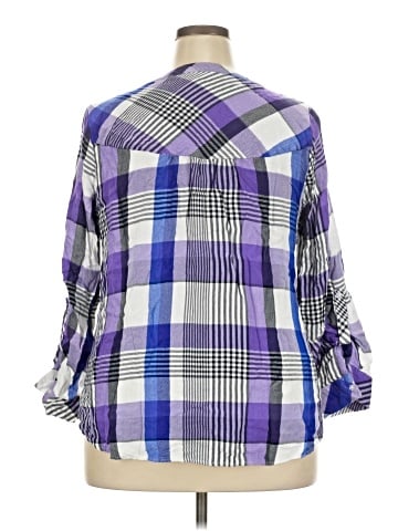 Cato 3/4 Sleeve Blouse (view 2)