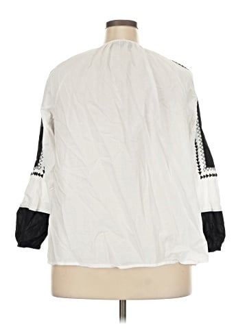 Lane Bryant 3/4 Sleeve Blouse (view 2)