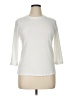 Lesley Evers Ivory 3/4 Sleeve T-Shirt Size XL - photo 1