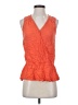 Democracy 100% Rayon Orange Tank Top Size S - photo 1