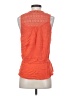 Democracy 100% Rayon Orange Tank Top Size S - photo 2