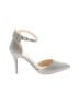 Jessica Simpson Silver Heels Size 8 - photo 1