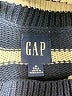 Gap 100% Cotton Stripes Blue Turtleneck Sweater Size M (tall) - photo 7