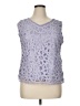 Rene Margo Purple Sleeveless Blouse Size 1X - photo 1