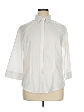 Van Heusen 3/4 Sleeve Button Down Shirt