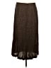 Vince. Animal Print Brown Silk Skirt Size 12 - photo 2