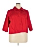 Cato Red 3/4 Sleeve Button-Down Shirt Size 18 - photo 1