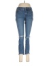 Free People Color Block Blue Jeans Size 28 waist - photo 1