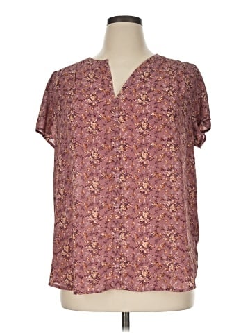Monday Fun Short Sleeve Blouse (view 1)