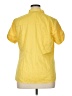 Apostrophe Yellow Short Sleeve Blouse Size 18W - photo 2
