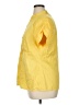 Apostrophe Yellow Short Sleeve Blouse Size 18W - photo 5