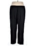 Harve Benard 100% Wool Solid Black Wool Pants Size 22 - photo 2