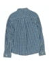 Tommy Hilfiger 100% Cotton Checkered-gingham Blue Long Sleeve Button-Down Shirt Size 8 - photo 2