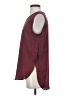 IMAN Burgundy Sleeveless Blouse Size S - photo 5