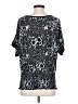 Isabella Rodriguez Animal Print Silver Short Sleeve Blouse Size S - photo 2
