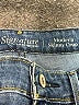 Levi Strauss Signature Solid Blue Jeans Size 30 waist - photo 7
