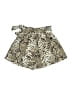 Missguided 100% Polyester Animal Print Ivory Shorts Size 6 - photo 1
