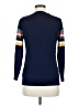 J.Crew 100% Wool Color Block Blue Wool Pullover Sweater Size M - photo 2