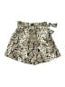 Missguided 100% Polyester Animal Print Ivory Shorts Size 6 - photo 2