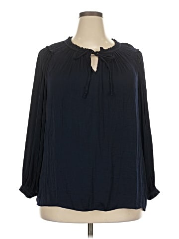 Philosophy Republic Clothing Long Sleeve Blouse (view 1)