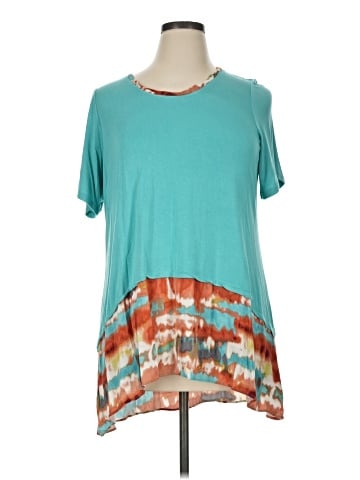 LOGO by Lori Goldstein Short Sleeve T-Shirt (view 1)