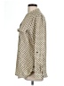 NY Collection Polka Dots Ivory Long Sleeve Blouse Size L - photo 5