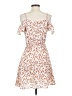 Jessica Simpson 100% Polyester Floral Ivory Casual Dress Size S - photo 2