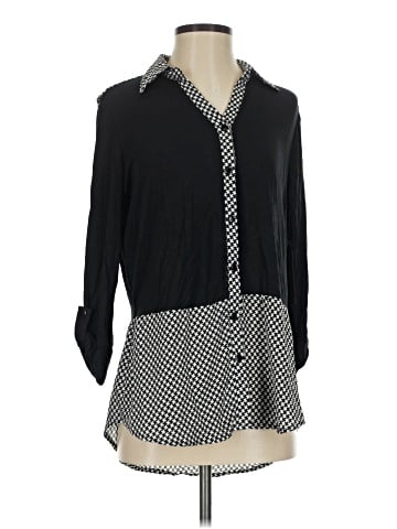 Fylo 3/4 Sleeve Button-Down Shirt (view 1)