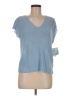 CeCe Blue Short Sleeve T-Shirt Size M - photo 1