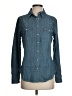 Levi's 100% Cotton Blue Long Sleeve Button-Down Shirt Size S - photo 1