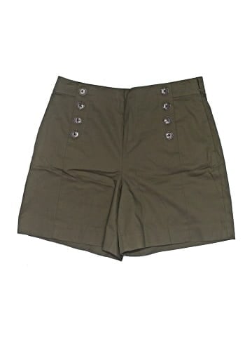 Ann Taylor Factory Khaki Shorts (view 1)
