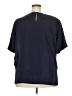Notations 100% Polyester Blue Short Sleeve Top Size 2X - photo 2