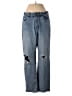 Amuse Society 100% Cotton Hearts Blue Jeans Size 28 waist - photo 1