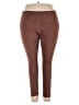 Body Glove Solid Brown Active Pants Size 3X - photo 1