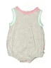 Splendid Gray Short Sleeve Onesie Size 0-3 mo - photo 1