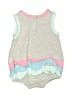 Splendid Gray Short Sleeve Onesie Size 0-3 mo - photo 2