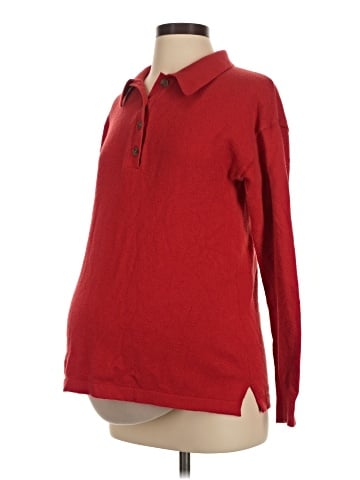 Gap - Maternity Long Sleeve Polo (view 1)