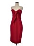 BCBGMAXAZRIA 100% Polyester Red Cocktail Dress Size 6 - photo 1