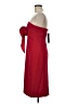 BCBGMAXAZRIA 100% Polyester Red Cocktail Dress Size 6 - photo 5