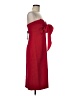 BCBGMAXAZRIA 100% Polyester Red Cocktail Dress Size 6 - photo 4