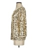Boston Proper 100% Viscose Gold Cardigan Size S - photo 5