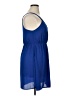 rue21 100% Polyester Solid Blue Casual Dress Size XL - photo 4