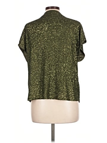 Cable & Gauge Short Sleeve Blouse (view 2)