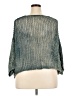 Tempo Paris Metallic Teal Pullover Sweater Size XXL (estimated) - photo 2