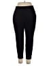 Lane Bryant Solid Black Active Pants Size 14 - 16 Plus - photo 1