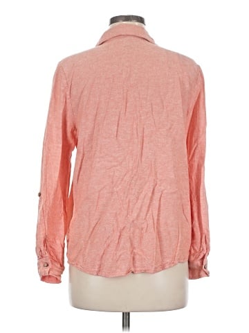 Jones New York Long Sleeve Button-Down Shirt (view 2)