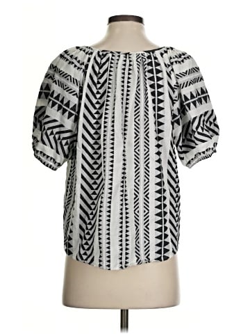 Velvet by Graham & Spencer Short Sleeve Blouse (view 2)