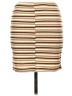 Forever 21 Stripes Tan Casual Skirt Size L - photo 2