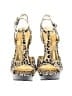 Colin Stuart Gold Wedges Size 8 1/2 - photo 2