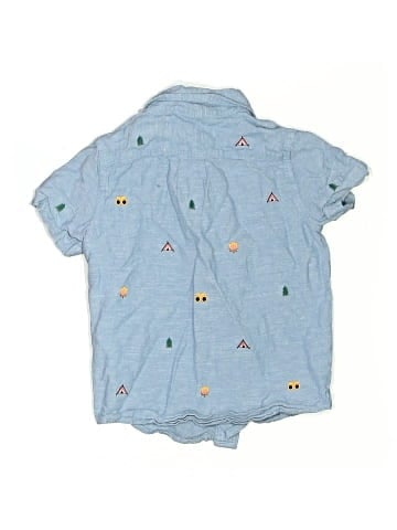 Janie and Jack Short Sleeve Button-Down Shirt (view 2)